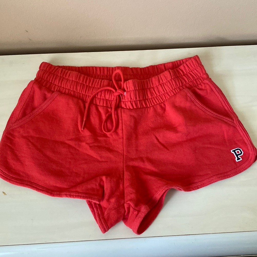 Pink coral shorts size small